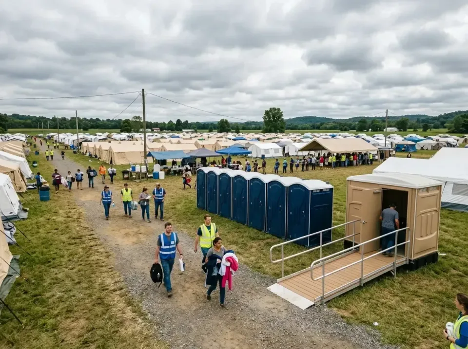 disaster-relief-camp-restrooms-010 — frequently asked questions, Dumpster & Portable Bathrooms Rental in Cannon Falls, MN